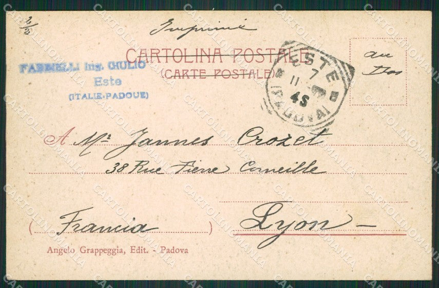Padova Città cartolina ZKM8811 – retro