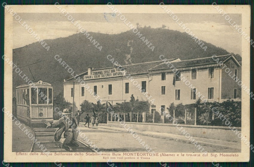 Padova Abano Tram FORO cartolina ZKM8814 – fronte