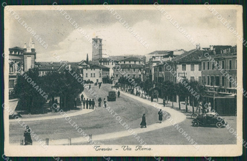 Treviso Città Auto cartolina ZKM8826 – fronte