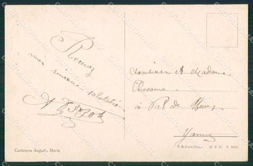Treviso Castelfranco Veneto cartolina ZKM8852 – retro