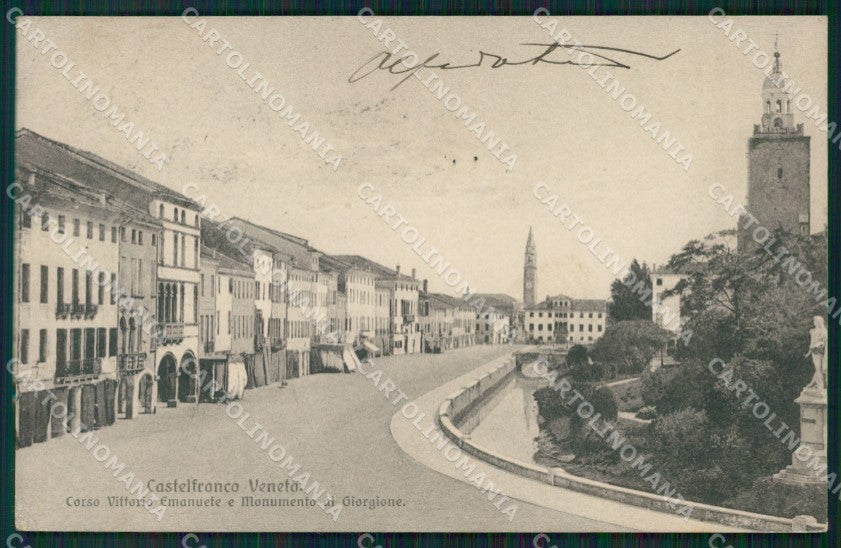 Treviso Castelfranco Veneto cartolina ZKM8859 – fronte