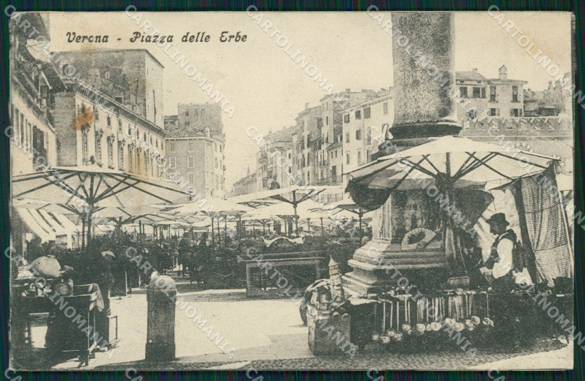 Verona Città Mercato SCOLLATA cartolina ZKM8868 – fronte
