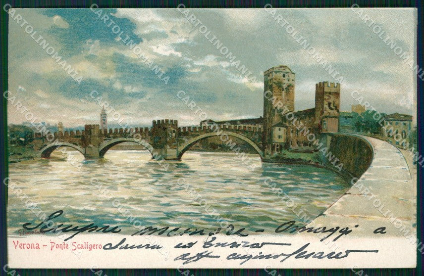 Verona Città cartolina ZKM8869 – fronte