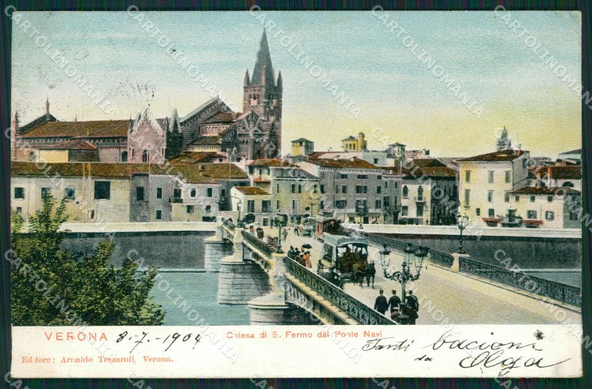 Verona Città cartolina ZKM8876 – fronte