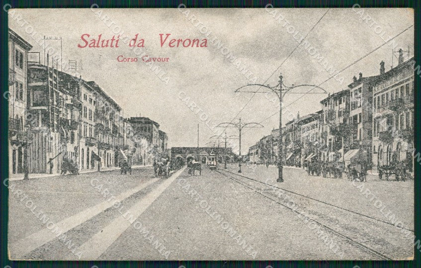 Verona Città cartolina ZKM8880 – fronte