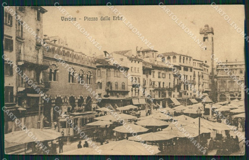 Verona Città Mercato cartolina ZKM8887 – fronte