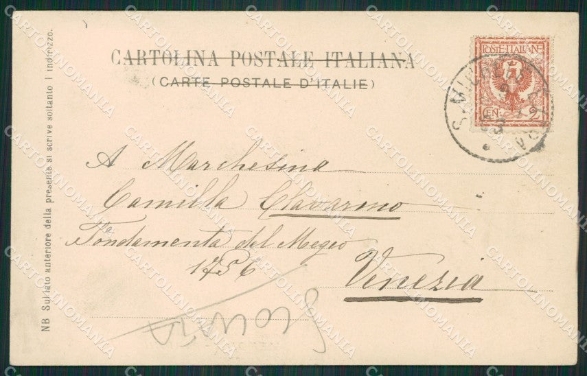 Verona Città Tram SCOLLATA cartolina ZKM8892 – retro