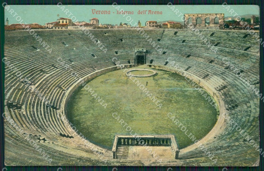 Verona Città Arena cartolina ZKM8898 – fronte