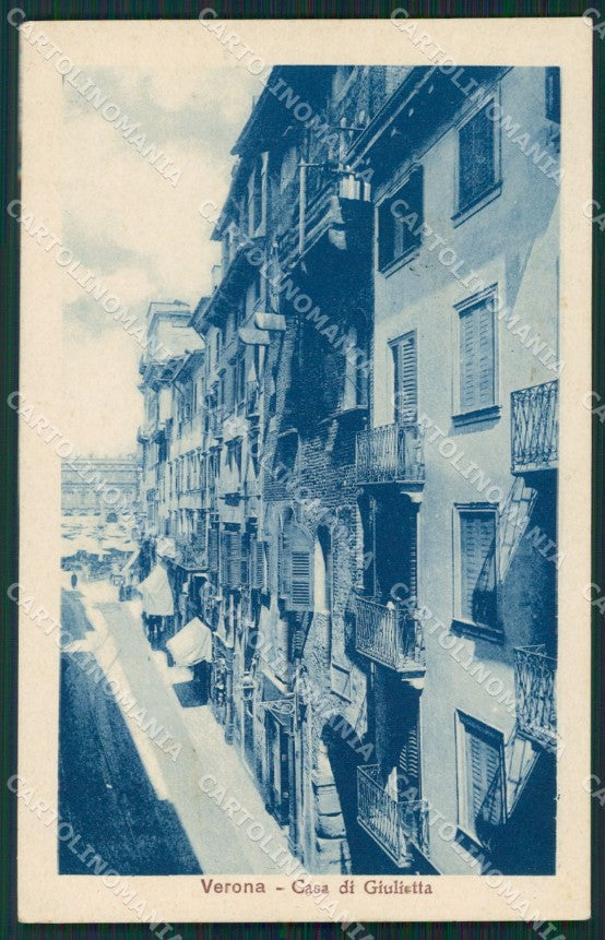 Verona Città Casa di Giulietta cartolina ZKM8902 – fronte