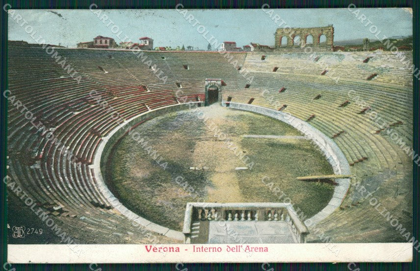 Verona Città Arena cartolina ZKM8904 – fronte