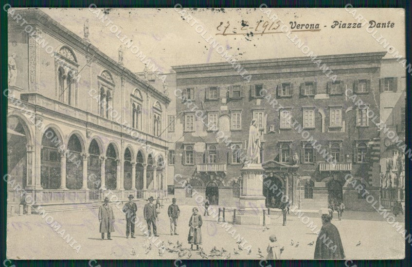 Verona Città SCOLLATA cartolina ZKM8906 – fronte