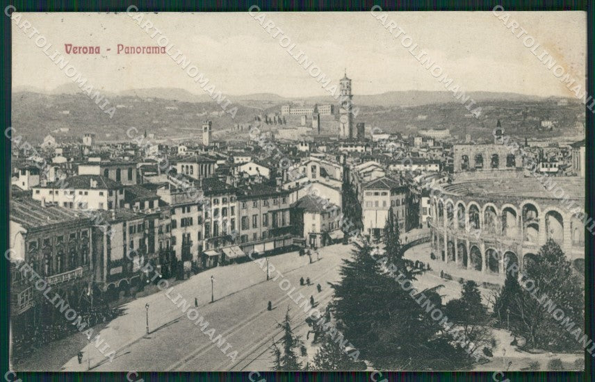 Verona Città SCOLLATA cartolina ZKM8909 – fronte