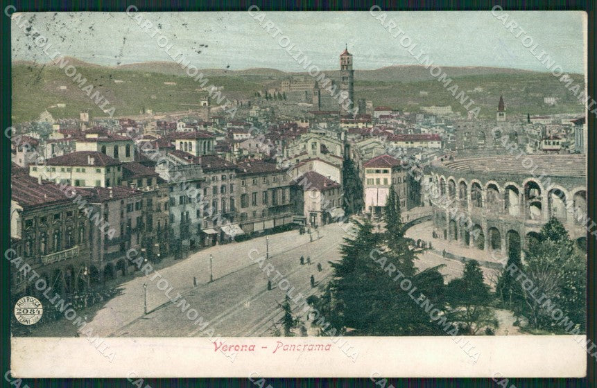 Verona Città Alterocca 2084 cartolina ZKM8924 – fronte