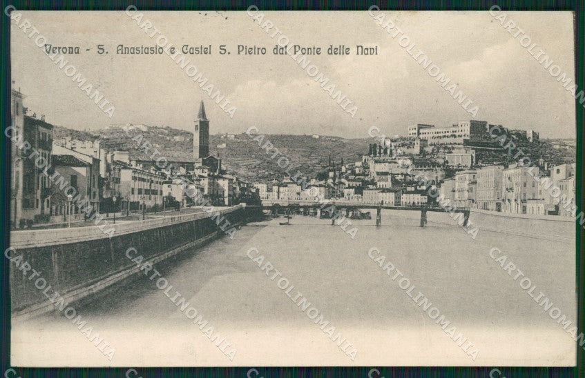 Verona Città SCOLLATA cartolina ZKM8925 – fronte
