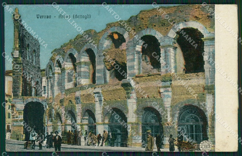 Verona Città Arena Alterocca 2085 cartolina ZKM8934 – fronte