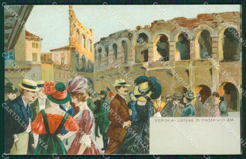 Verona Città Tafuri Arena cartolina ZKM8950 – fronte