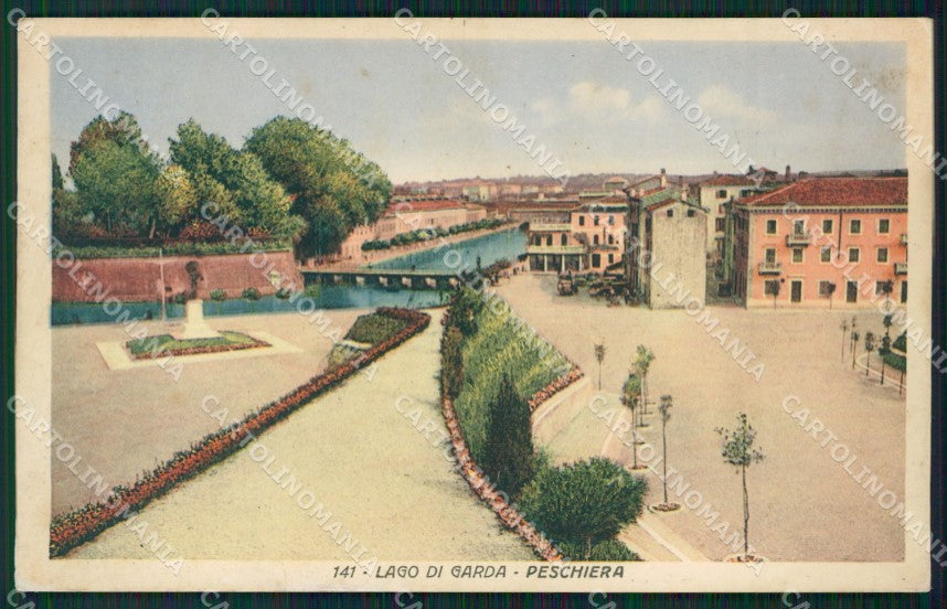 Verona Peschiera cartolina ZKM8961 – fronte
