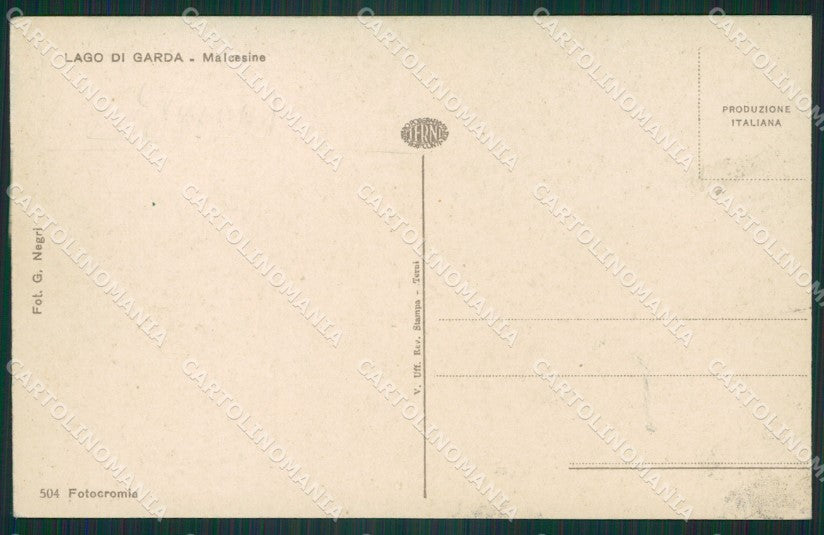 Verona Malcesine cartolina ZKM8965 – retro