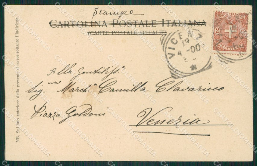 Vicenza Città cartolina ZKM8985 – retro