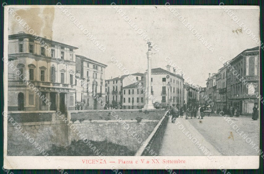 Vicenza Città SCOLLATA cartolina ZKM8992 – fronte