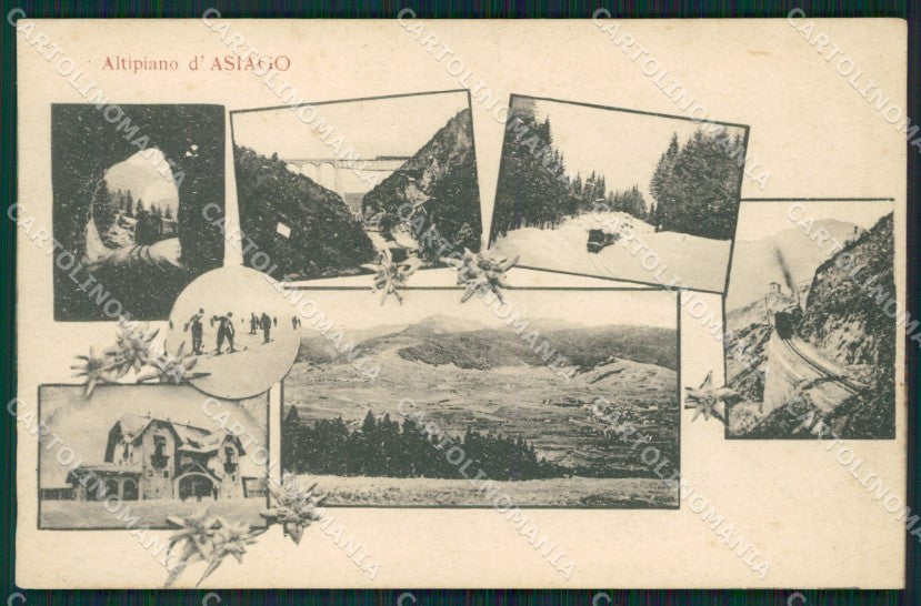 Vicenza Asiago cartolina ZKM9007 – fronte