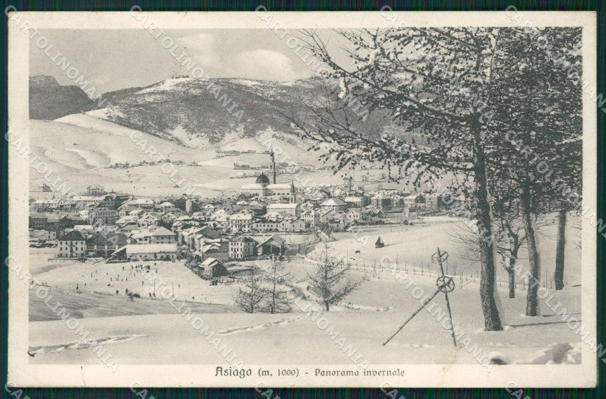 Vicenza Asiago Nevicata cartolina ZKM9011 – fronte