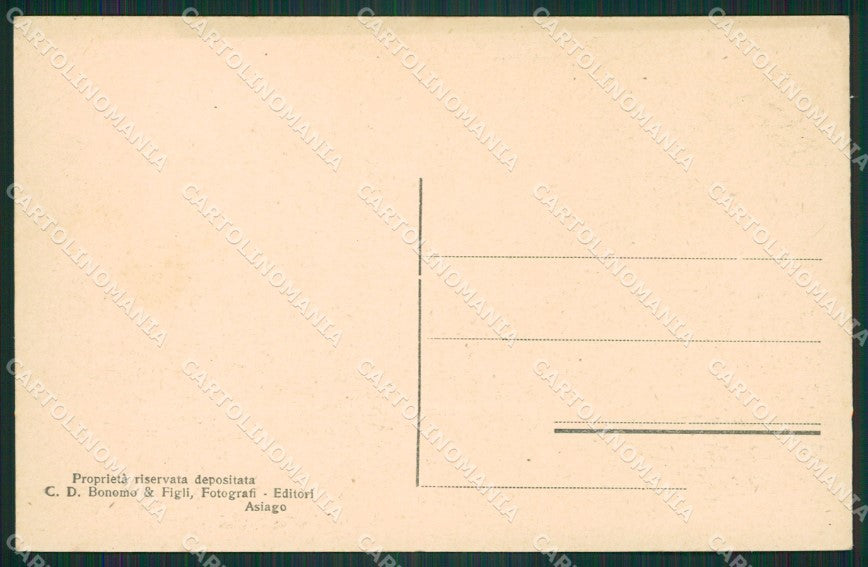 Vicenza Asiago cartolina ZKM9012 – retro