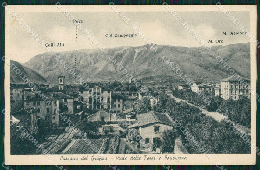 Vicenza Bassano del Grappa RSI cartolina ZKM9015 – fronte