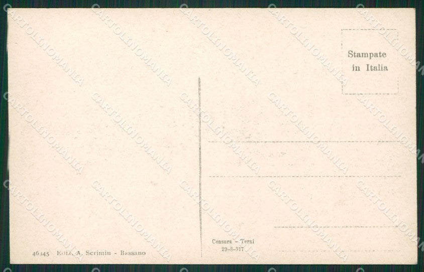 Vicenza Bassano del Grappa cartolina ZKM9027 – retro
