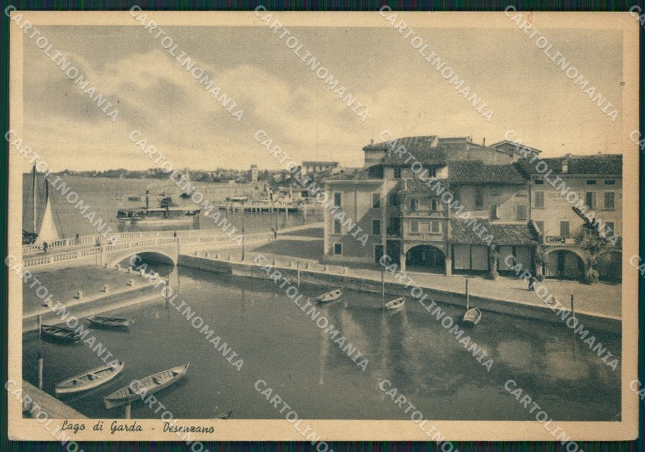 Brescia Desenzano Barche PIEGHINA FG cartolina ZKM9051 – fronte