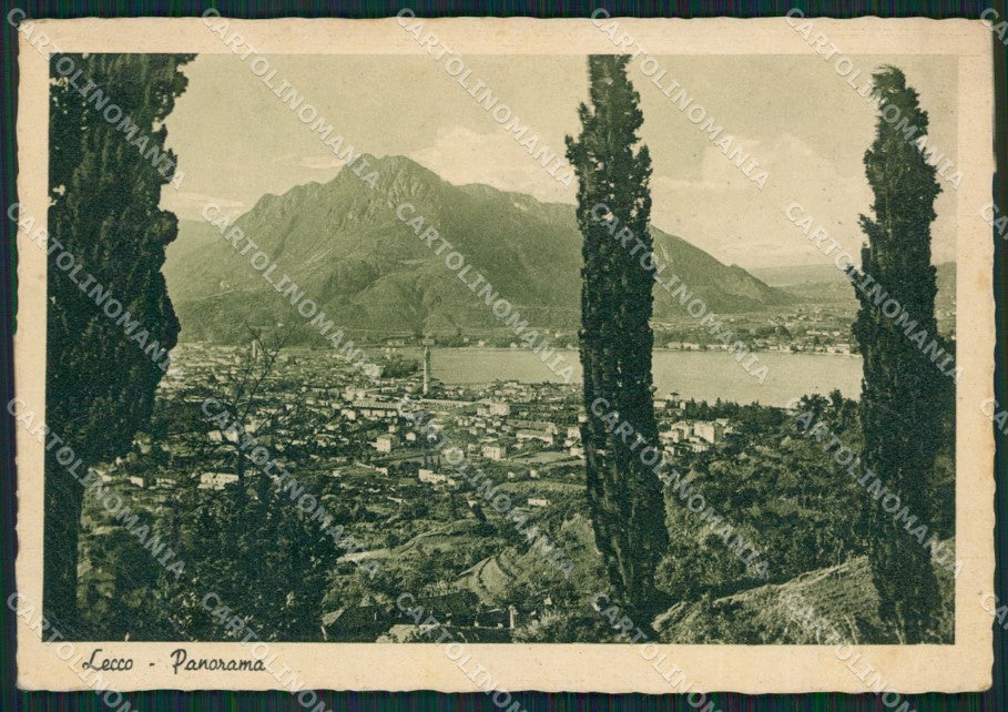 Lecco Città PIEGA FG cartolina ZKM9059 – fronte