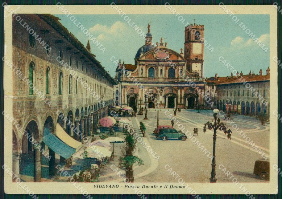 Pavia Vigevano Auto STRAPPO Foto FG cartolina ZKM9073 – fronte