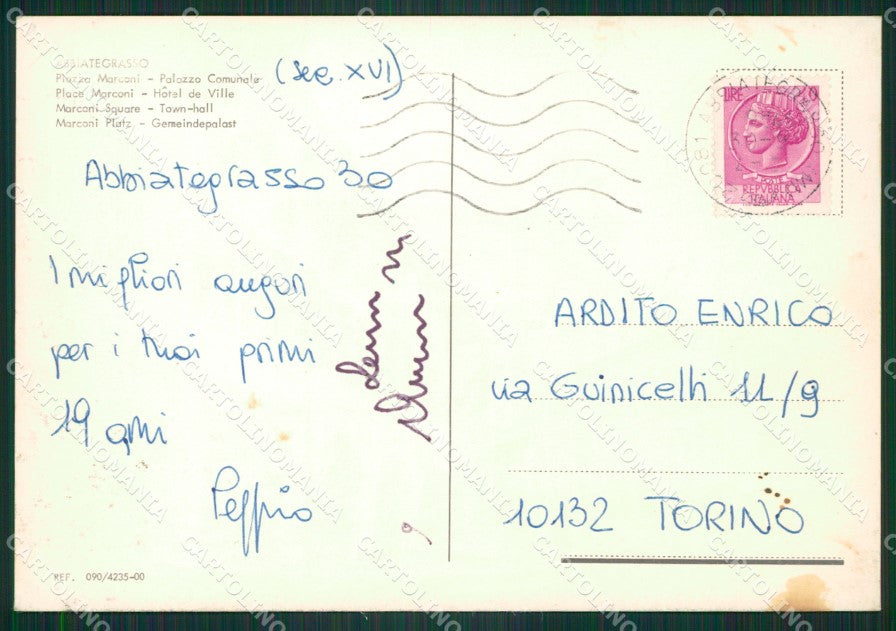 Milano Abbiategrasso FG cartolina ZKM9095 – retro