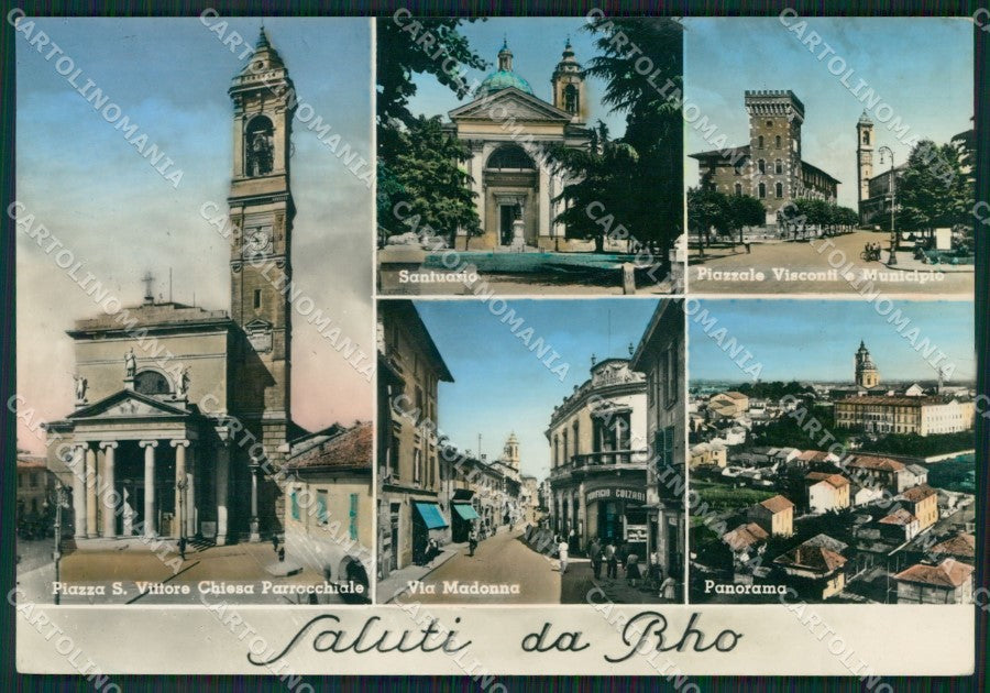 Milano Rho Saluti da Foto FG cartolina ZKM9097 – fronte