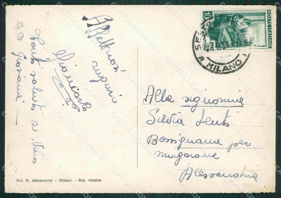 Milano Sesto San Giovanni Foto FG cartolina ZKM9104 – retro