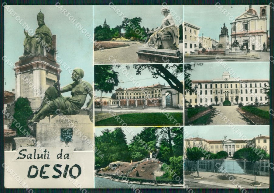 Milano Monza Desio Saluti da Foto FG cartolina ZKM9107 – fronte