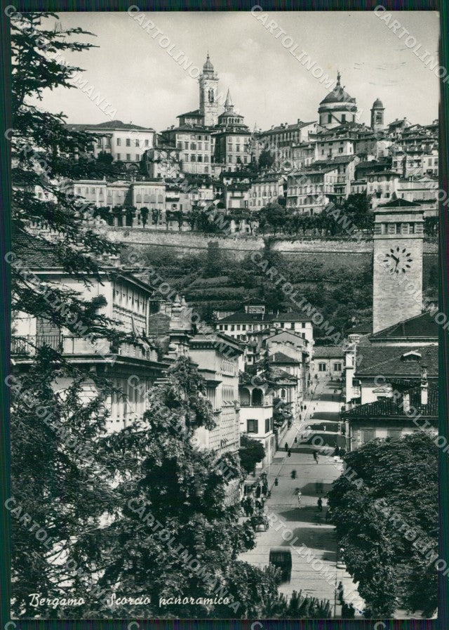 Bergamo Città Foto FG cartolina ZKM9120 – fronte