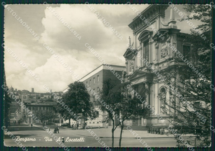Bergamo Città Foto FG cartolina ZKM9123 – fronte