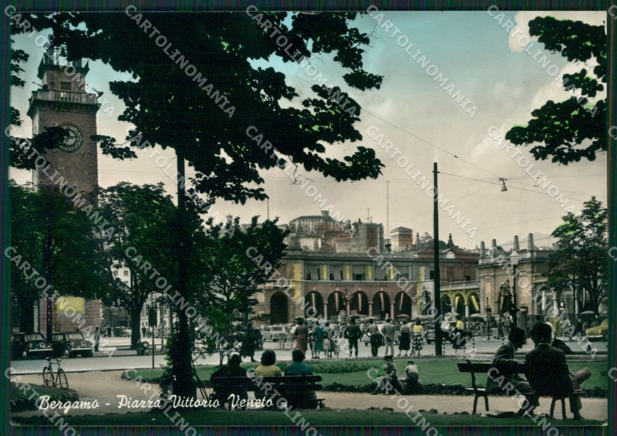 Bergamo Città Foto FG cartolina ZKM9124 – fronte