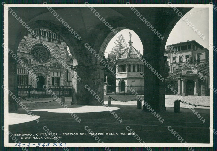Bergamo Città Foto FG cartolina ZKM9127 – fronte