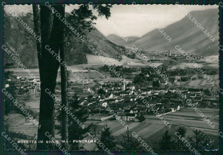 Bergamo Rovetta PIEGHINE Foto FG cartolina ZKM9151 – fronte