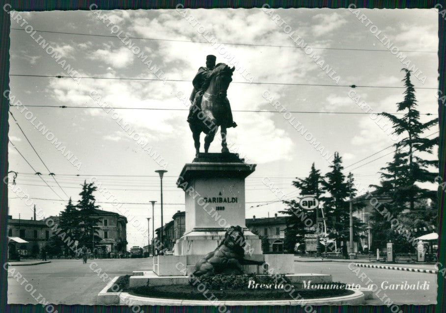 Brescia Città Garibaldi Foto FG cartolina ZKM9174 – fronte