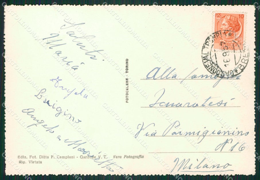 Brescia Gardone Val Trompia Foto FG cartolina ZKM9179 – retro