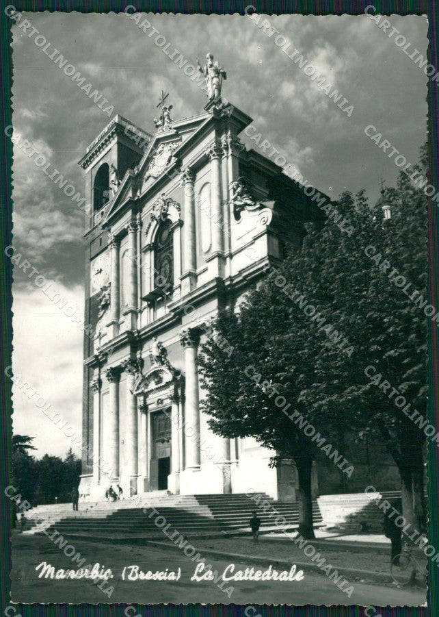 Brescia Manerbio Foto FG cartolina ZKM9184 – fronte
