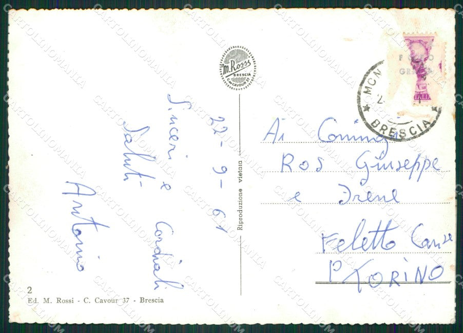 Brescia Montichiari Foto FG cartolina ZKM9189 – retro
