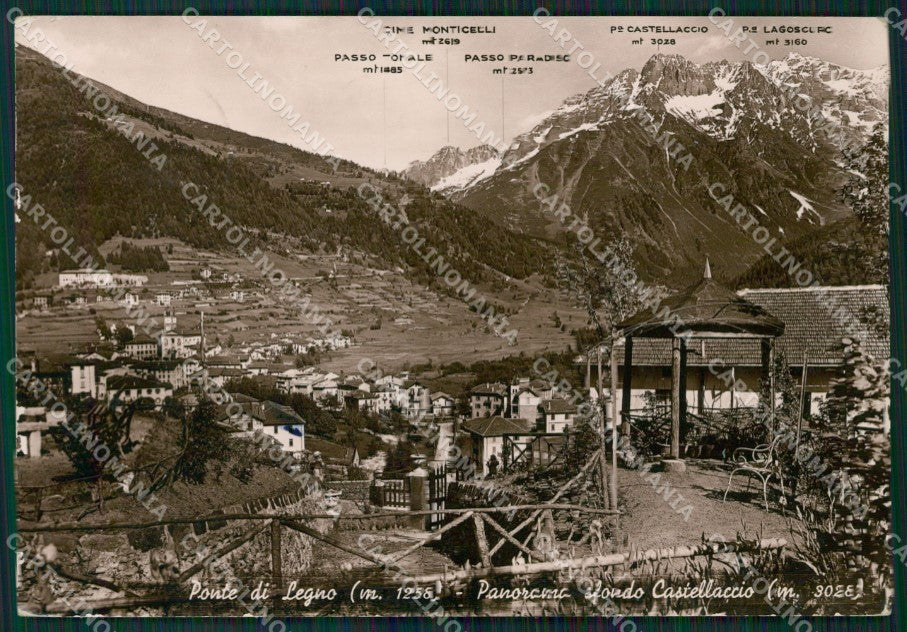 Brescia Ponte di legno Foto FG cartolina ZKM9195 – fronte