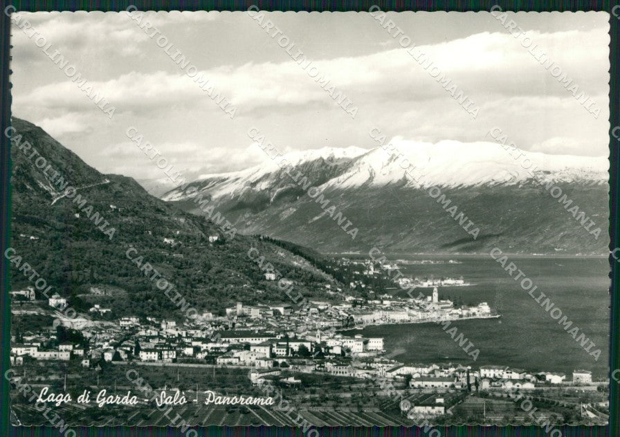 Brescia Salò Foto FG cartolina ZKM9200 – fronte