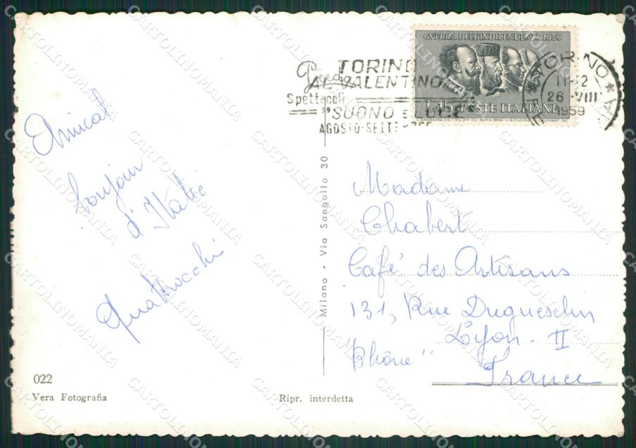Brescia Gardone Saluti da Foto FG cartolina ZKM9207 – retro