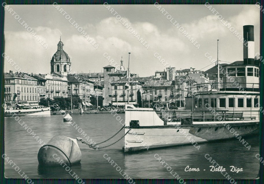 Como Città Battello SCOLLATA Foto FG cartolina ZKM9210 – fronte
