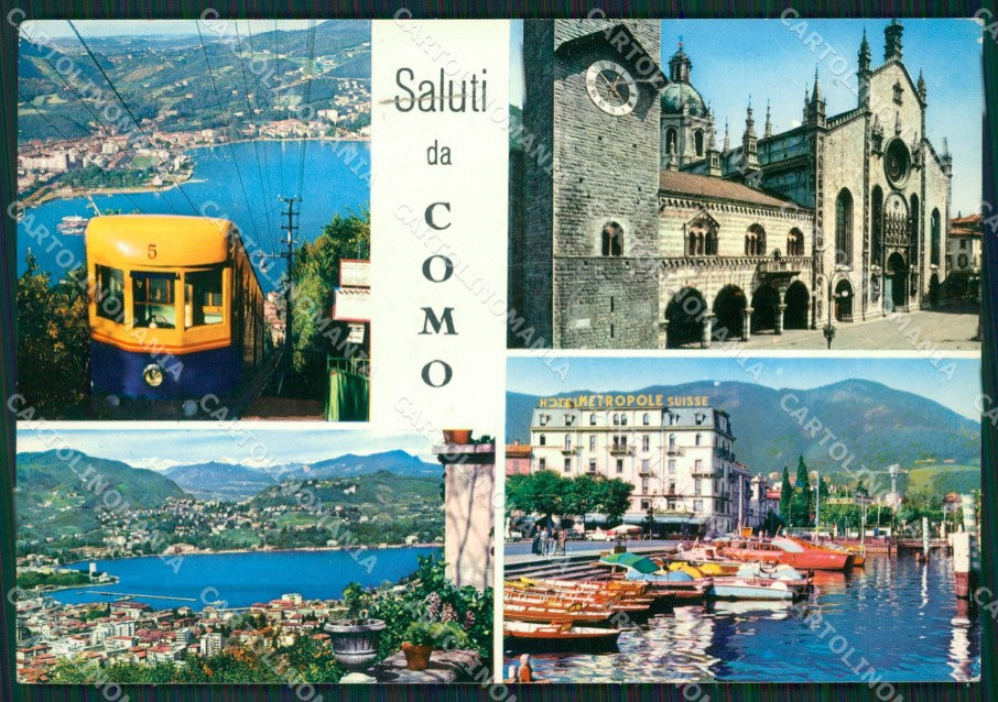 Como Città Saluti da Foto FG cartolina ZKM9214 – fronte